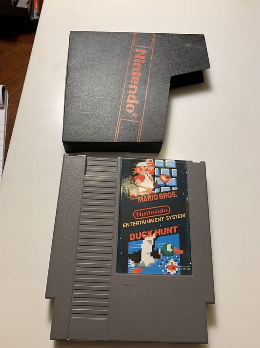 NES Super Mario Bros and Duck Hunt Authentic Nintendo Cartridge Only Tested