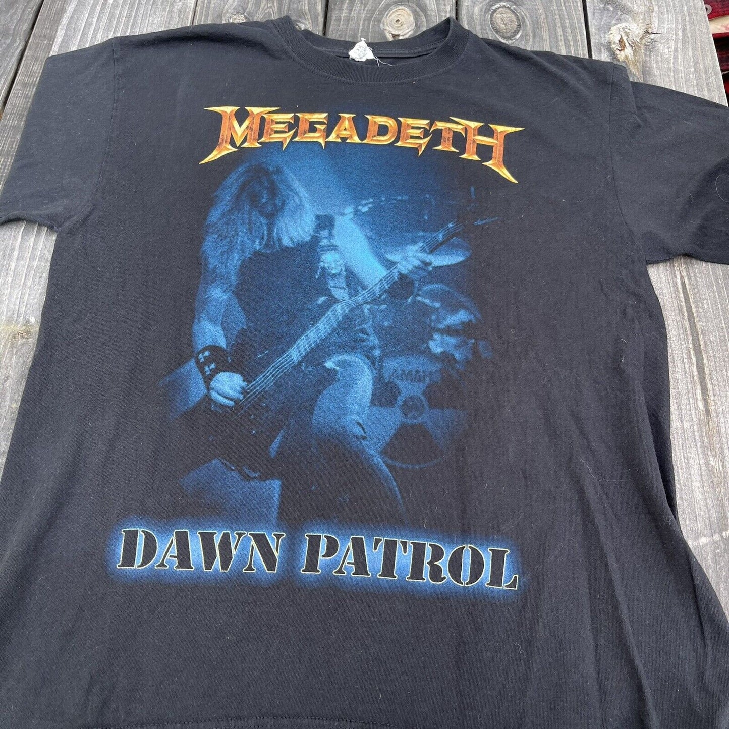 2010 Megadeth  rust in peace 20th anniversary Tour T-Shirt L Metal Black