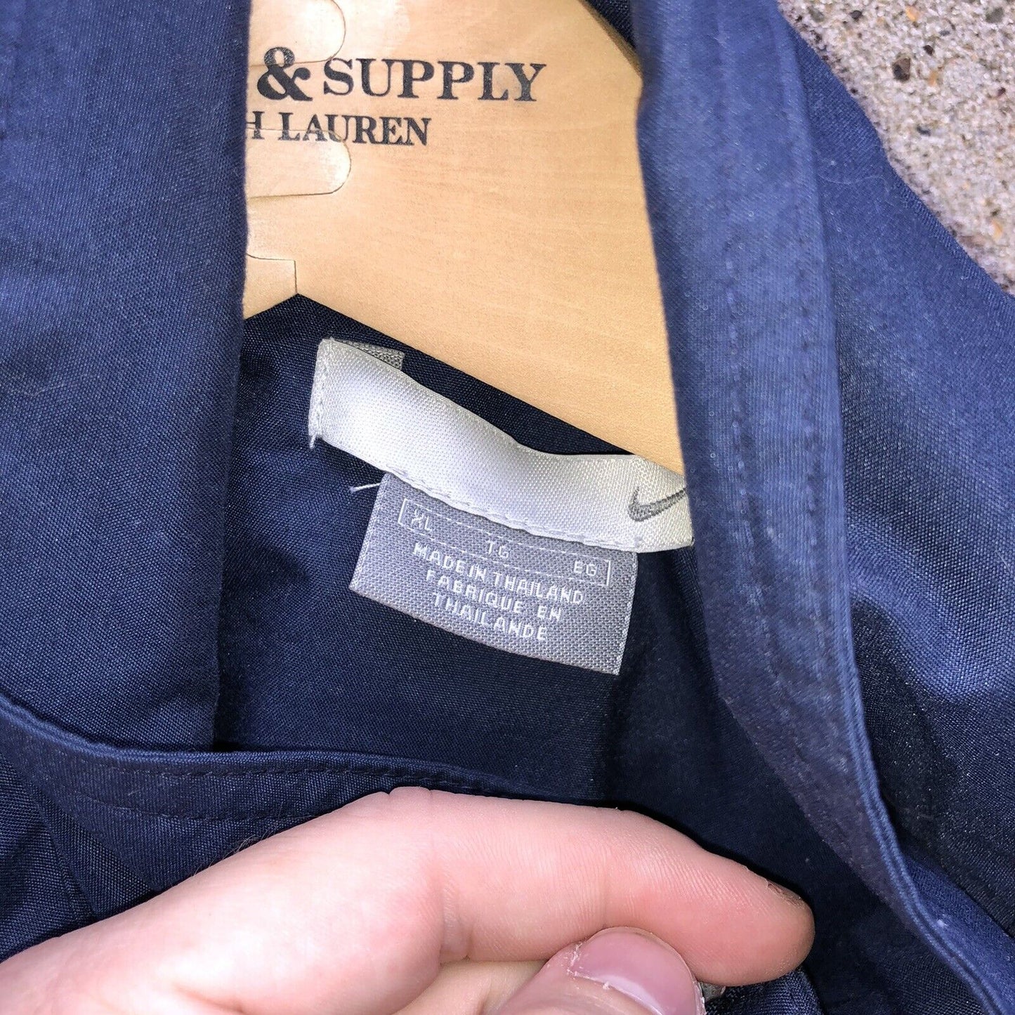 Vintage Nike Grey Tag Jacket Size Xl