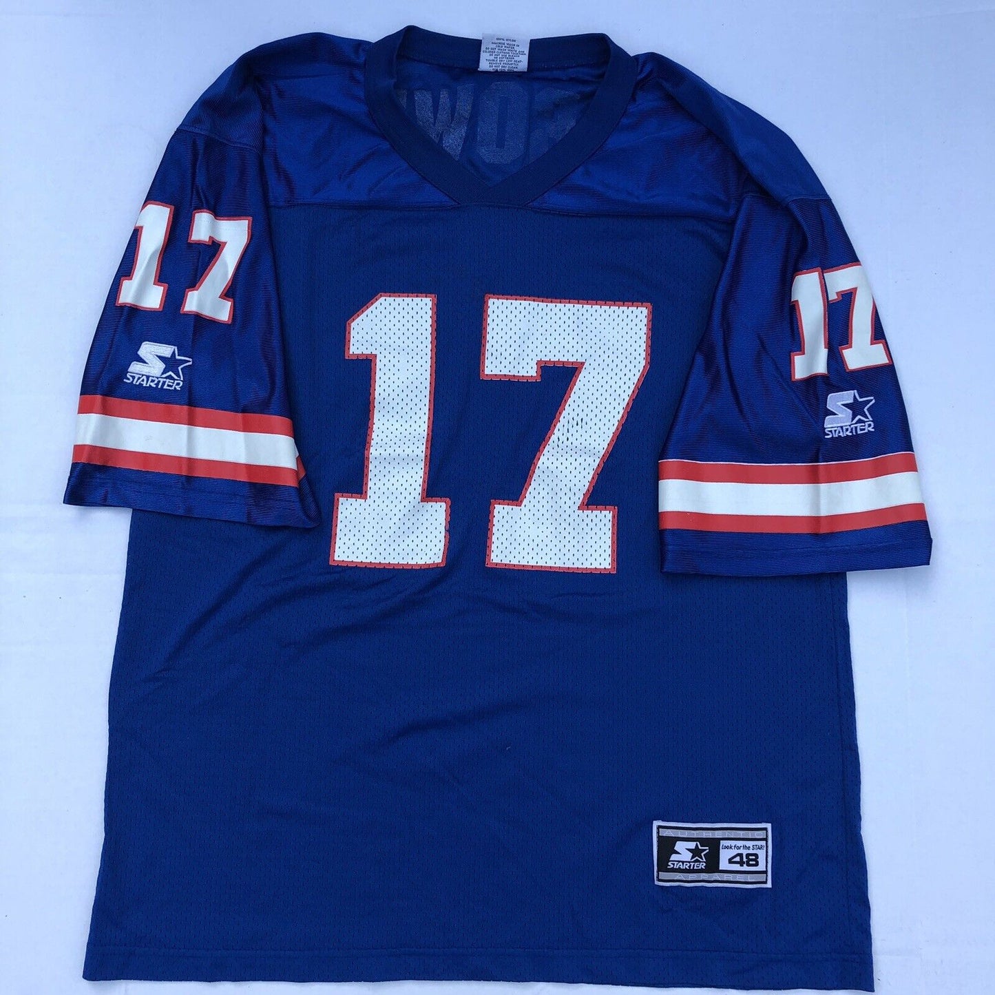 Starter DAVE BROWN No. 17 NEW YORK GIANTS (Size 48) Jersey