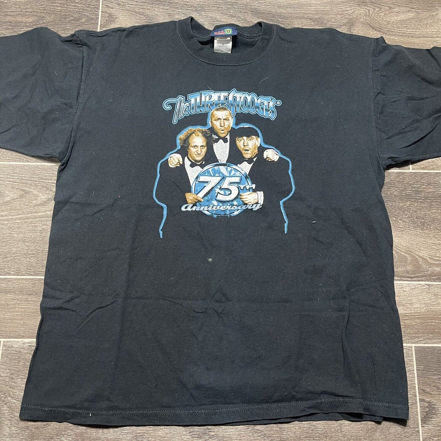 vintage three Stooges 75th anniversary t shirt size xl