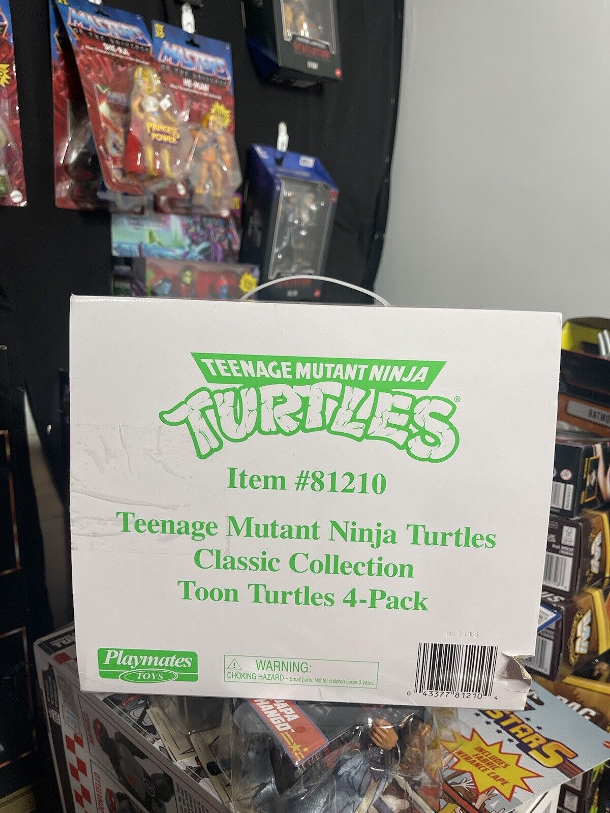 TMNT Teenage Mutant Ninja Turtles Classic Collection Toon Turtle 4 pack #81210
