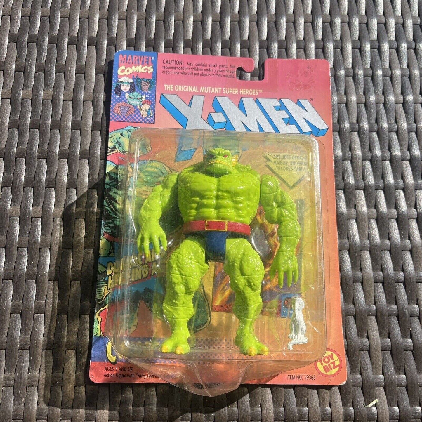 1994 Marvel Toybiz X-Men CH'OD - Green Chod Starjammer Alien Action Figure