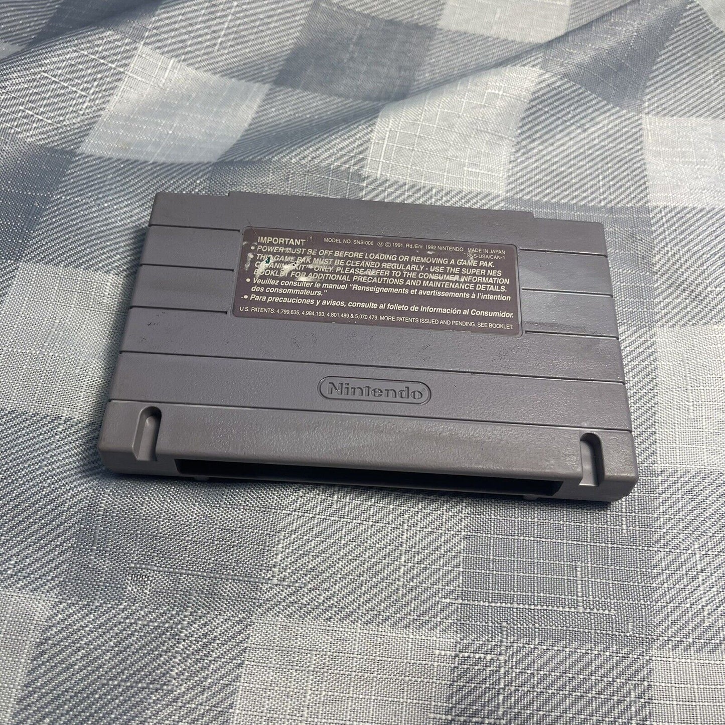 NBA JAM Super Nintendo SNES Game Cartridge Authentic!