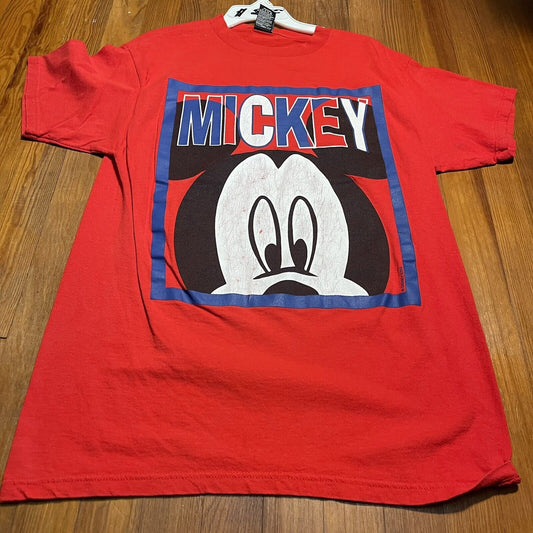 Vintage Disney Mickey Mouse Unlimited Jerry Leigh 90s T Shirt Size L