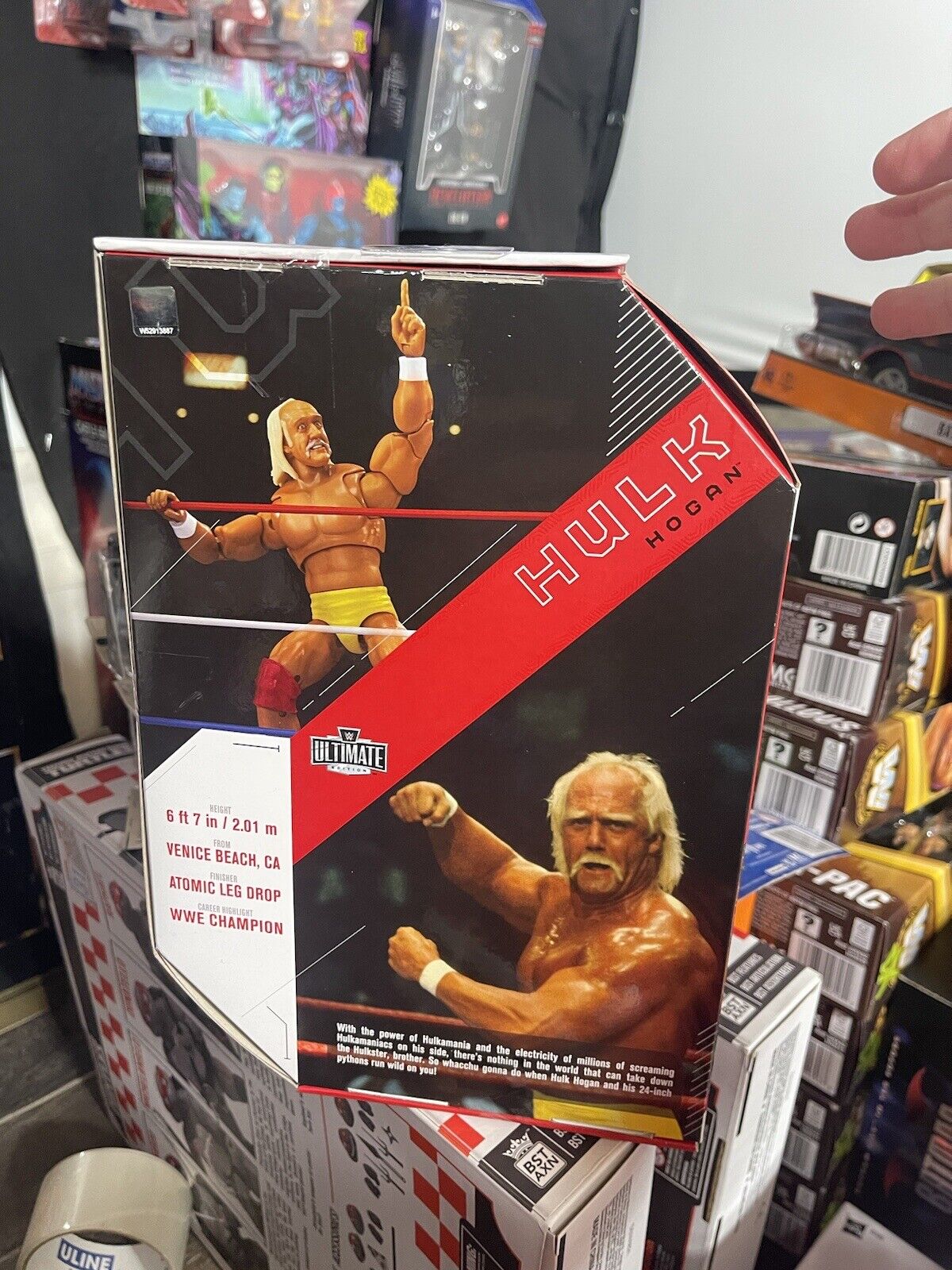 Hulk Hogan Ultimate Edition Series 13 Wrestling 6” Action Figure WWE Mattel WWF