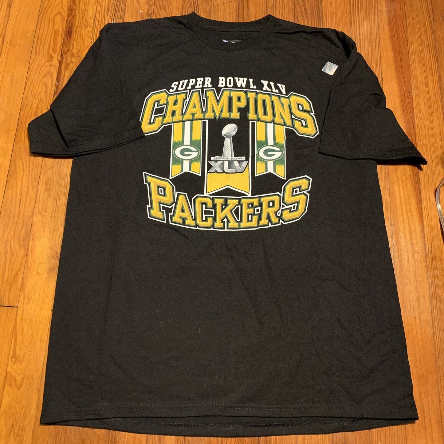 Super Bowl Xlv Green Bay Packers T Shirt Size Xl