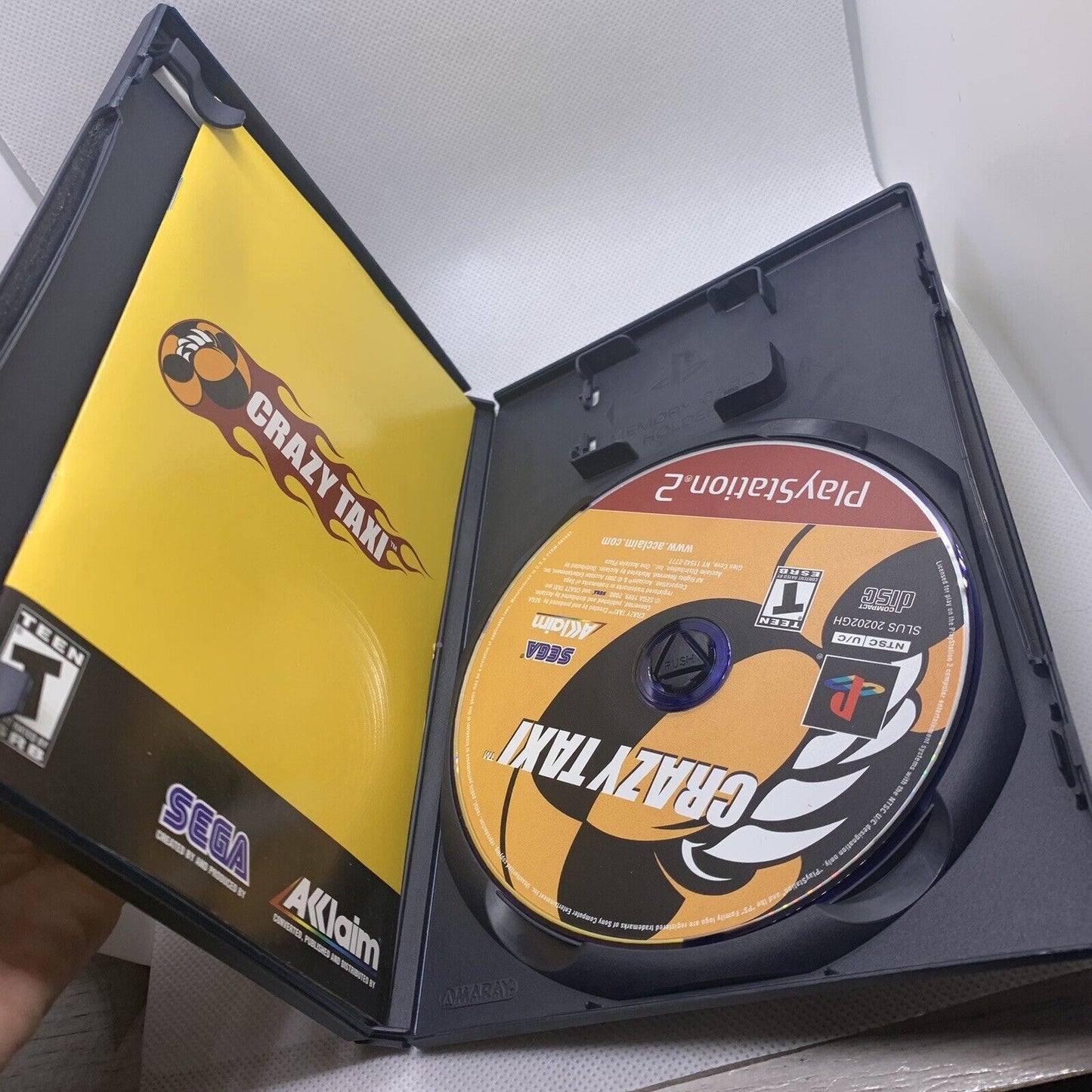 Crazy Taxi - Sony PLaystation 2, PS2 Video Game - COMPLETE CIB Tested, Working!