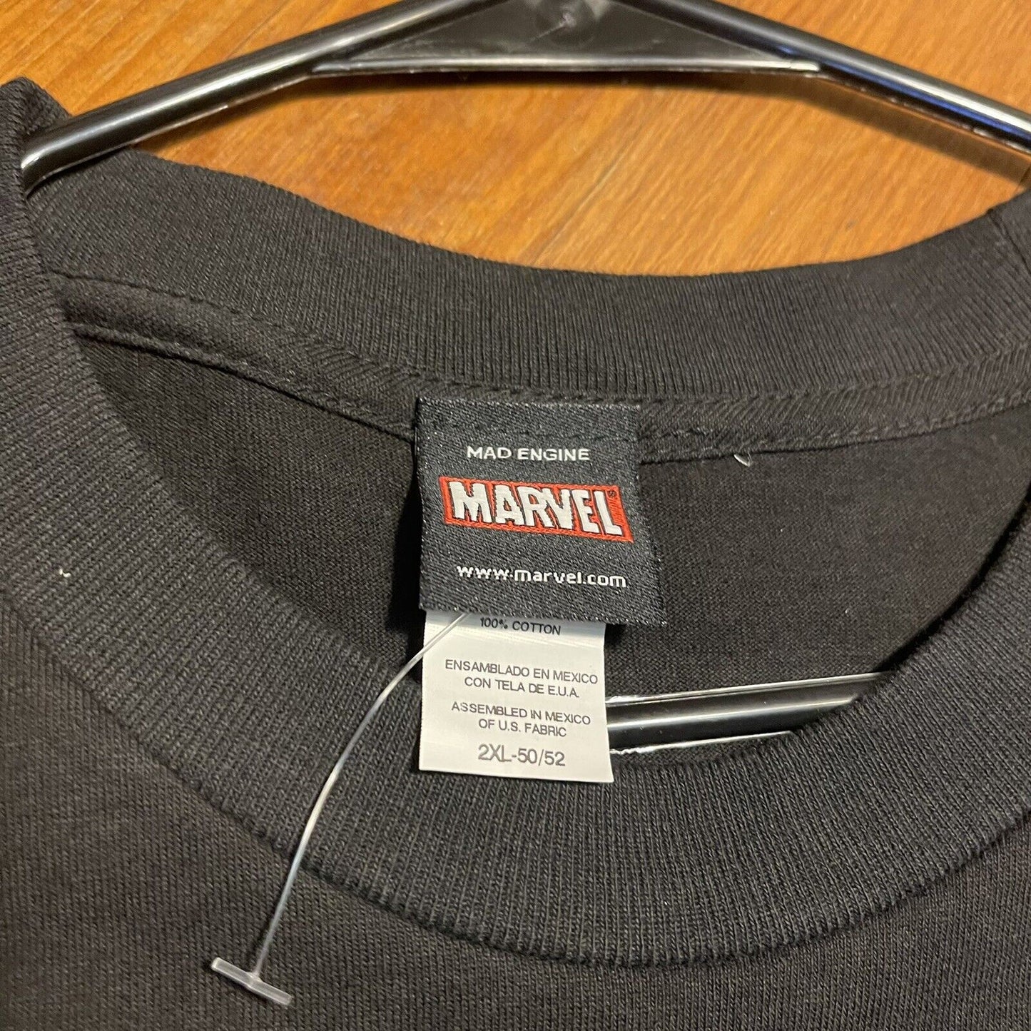 Vintage Marvel Mad Engine Shirt Size Xxl
