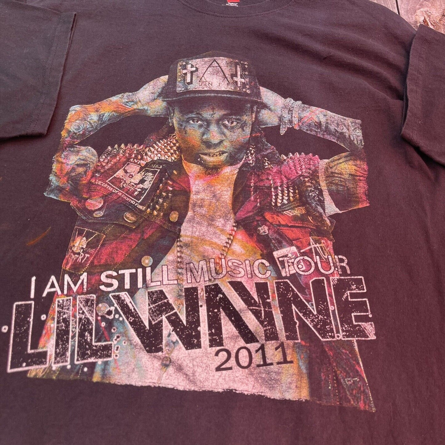 Lil Wayne T-Shirt Small Black I'm Still Music 2011 Rap Concert Tour Merch Tee