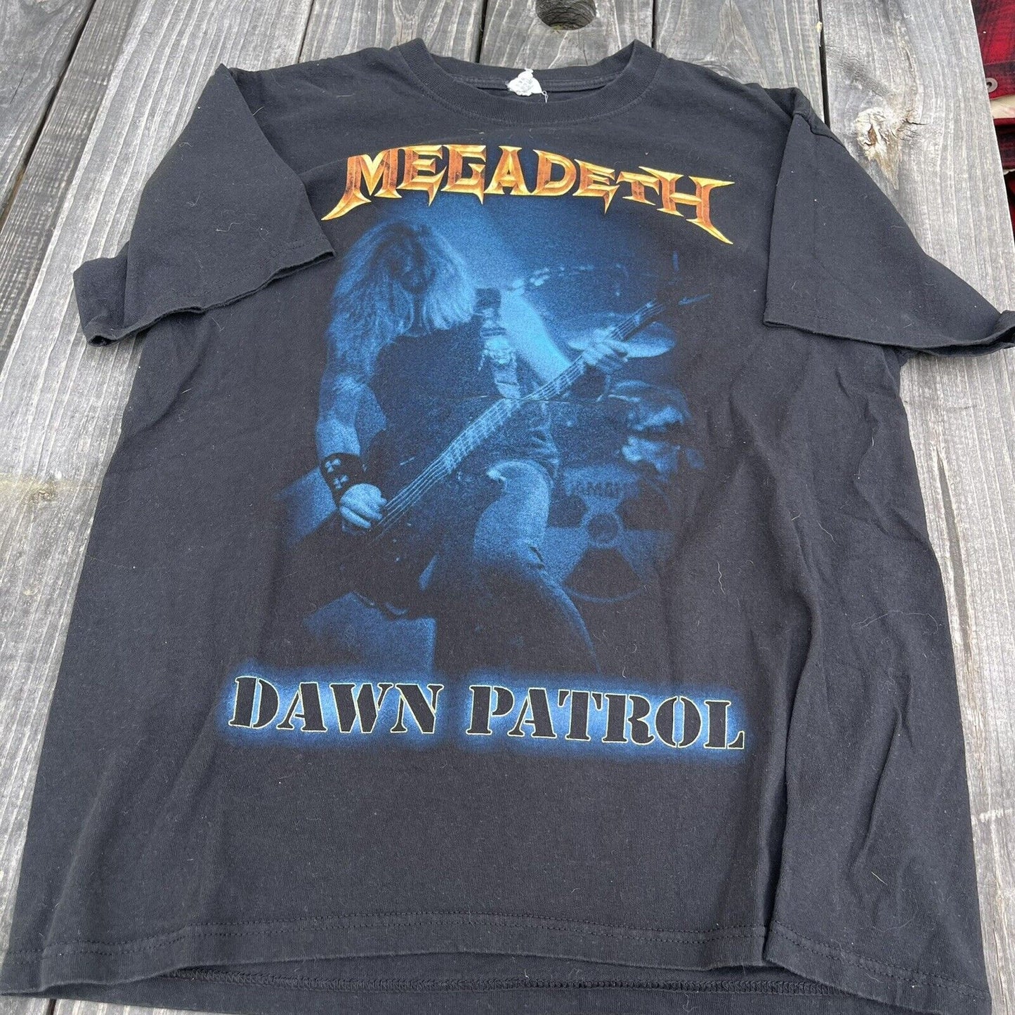 2010 Megadeth  rust in peace 20th anniversary Tour T-Shirt L Metal Black