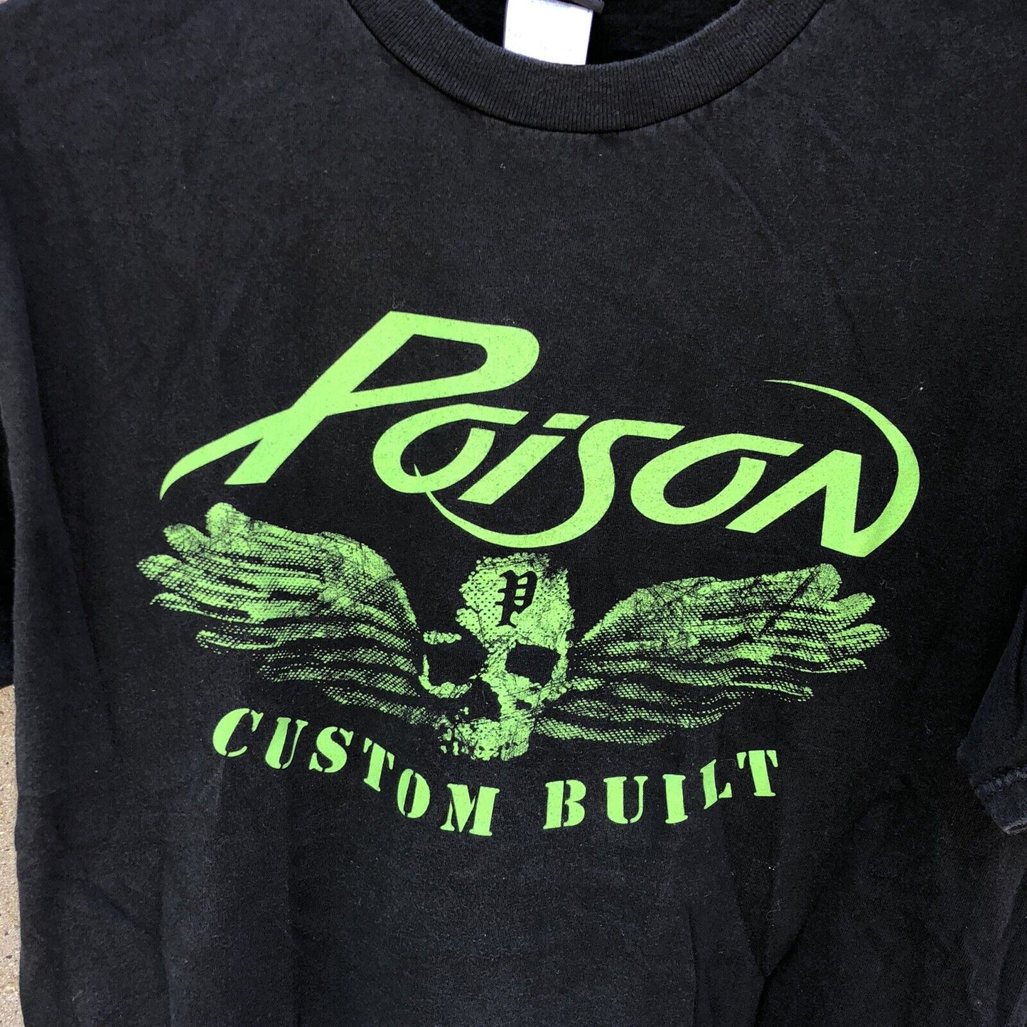 Rare Vintage 2004 Poison Band Shirt Winterland Size Large