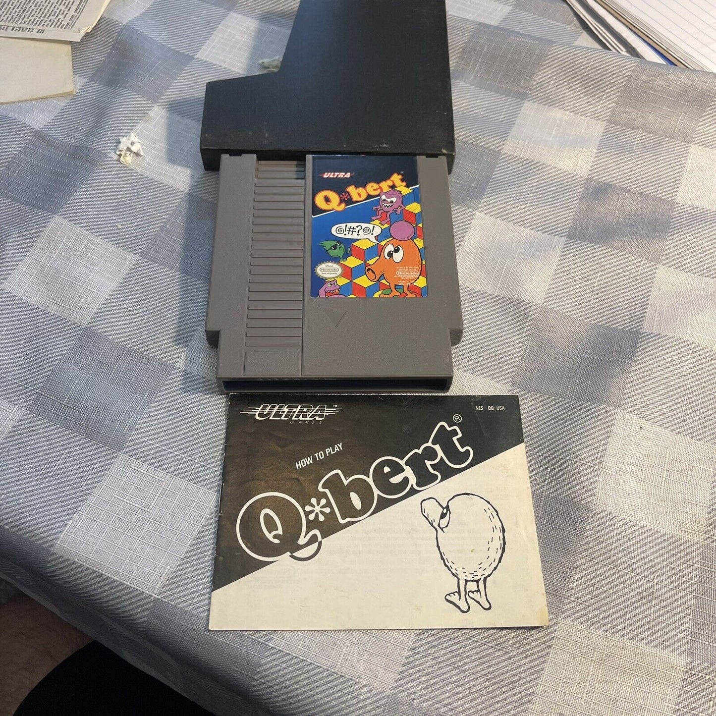 Q*bert (Nintendo Entertainment System, 1989) NES - QBERT