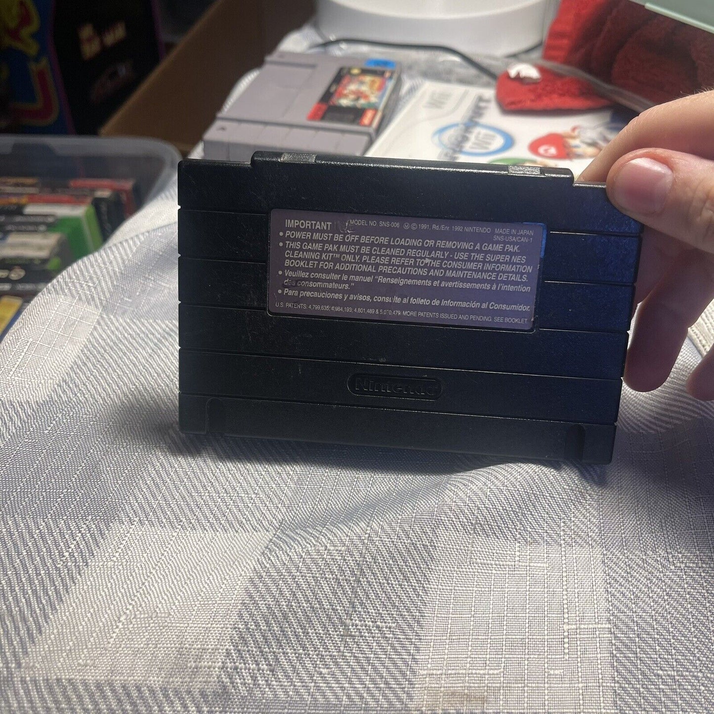 Killer Instinct Authentic Super Nintendo (SNES) Game Cartridge Tested