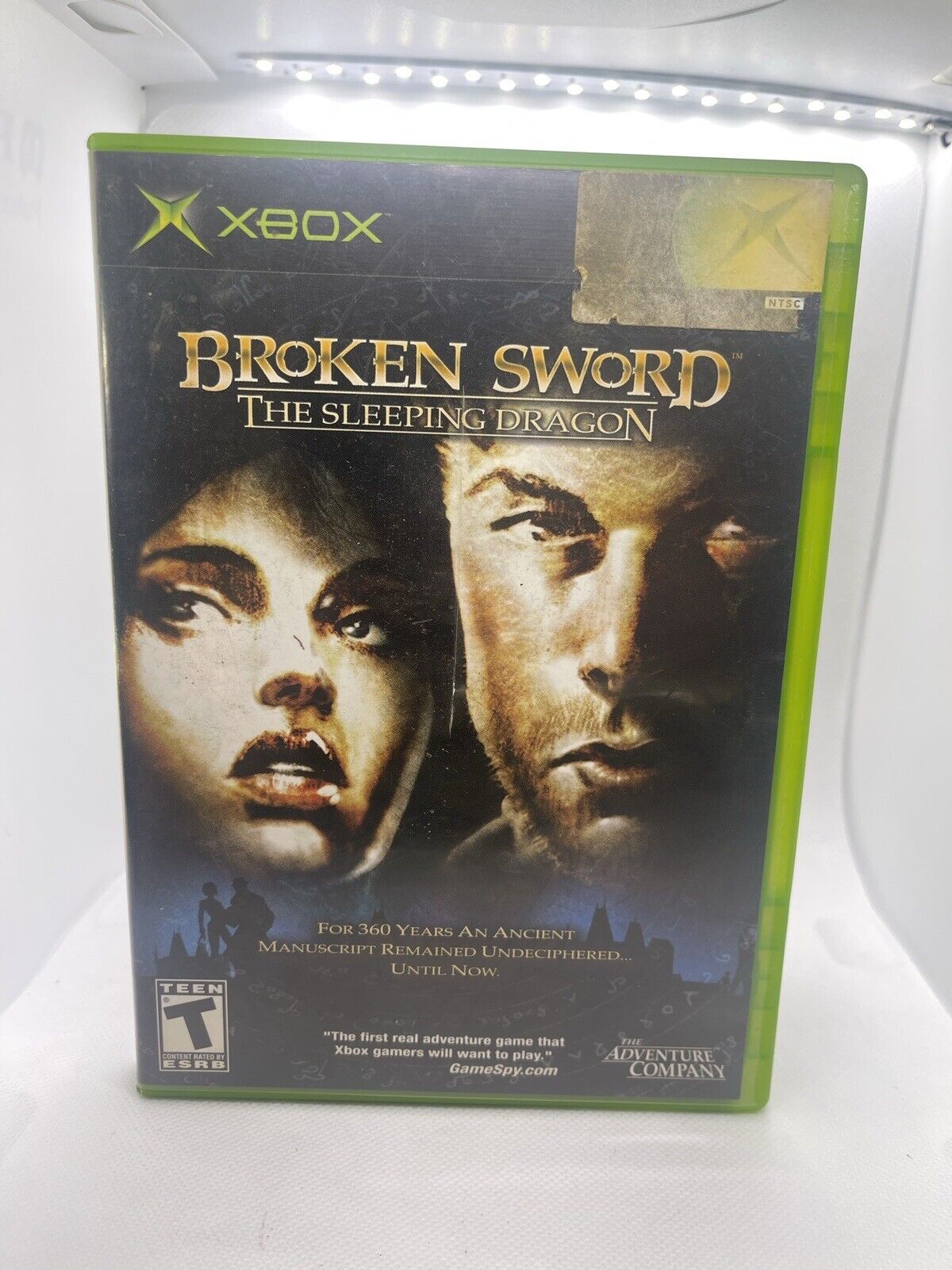 Broken Sword: The Sleeping Dragon (Microsoft Xbox, 2003)   Complete W/ Manual
