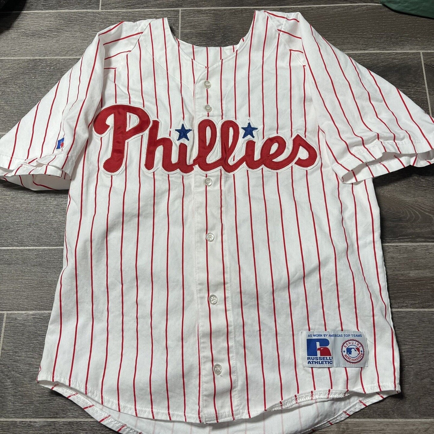 Philadelphia Phillies Russel Athletic jersey plain size M