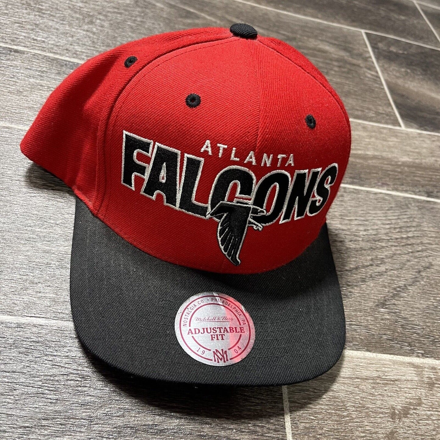 NFL Vintage Atlanta Falcons Baseball Snapback Hat Cap Mitchell & Ness Adjustable