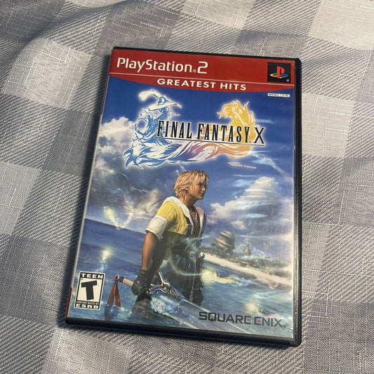Final Fantasy X PS2 Sony PlayStation 2 CIB Complete w Manual