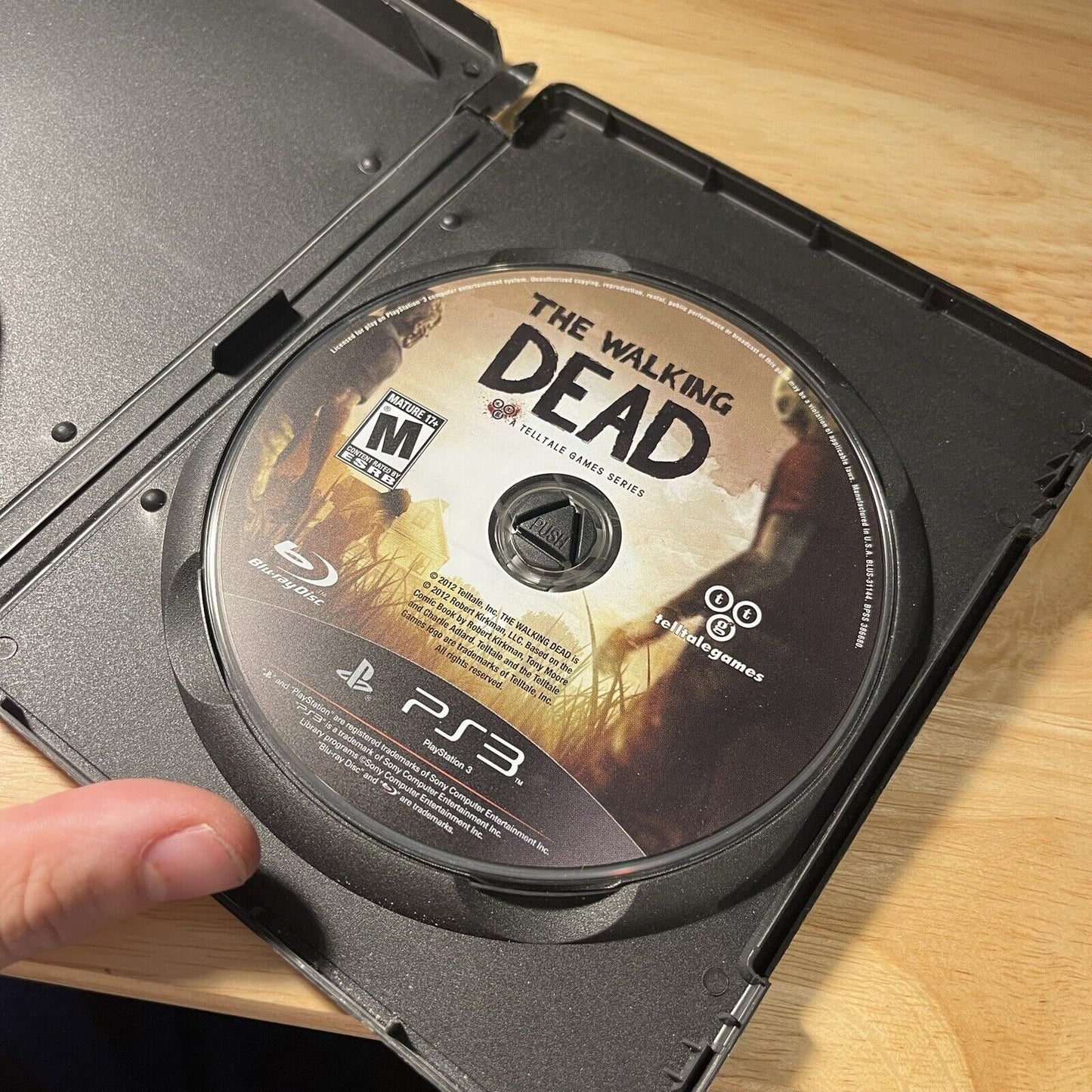 The Walking Dead - Telltale (PS 3, PlayStation 3) Disc Only