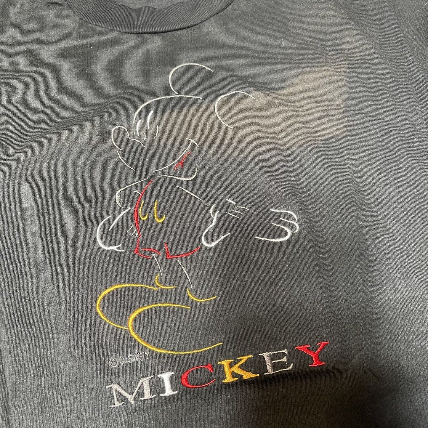 VTG Velva Sheen Disney Mickey Mouse Florida Short Sleeve Shirt  Men Medium