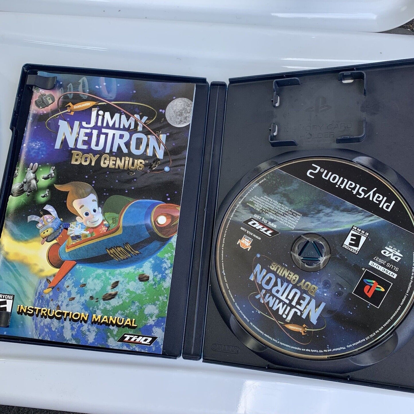 Jimmy Neutron: Boy Genius -PLAYSTATION 2 PS2-COMPLETE IN BOX-TESTED (UNJ85)