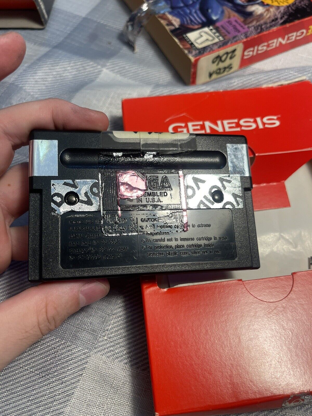 Primal Rage Sega Genesis Video Game with Box