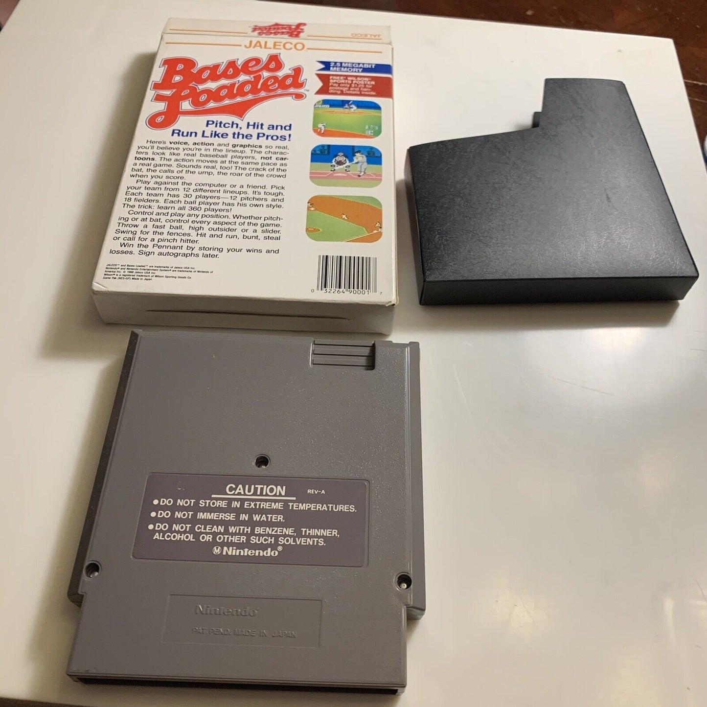Bases Loaded II 2 Nintendo NES Complete CIB