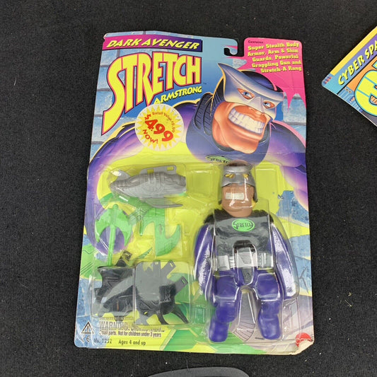 Vintage Dark Avenger Stretch Armstrong 1995 Cap Toys Action Figure SEALED