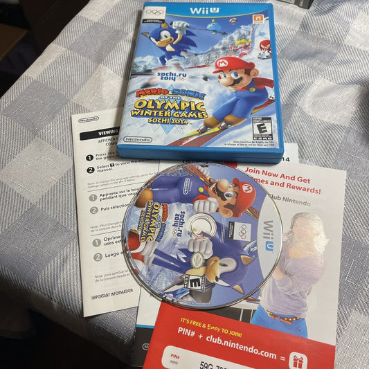 Mario & Sonic Sochi 2014 Olympic Games (Nintendo Wii U, 2013)