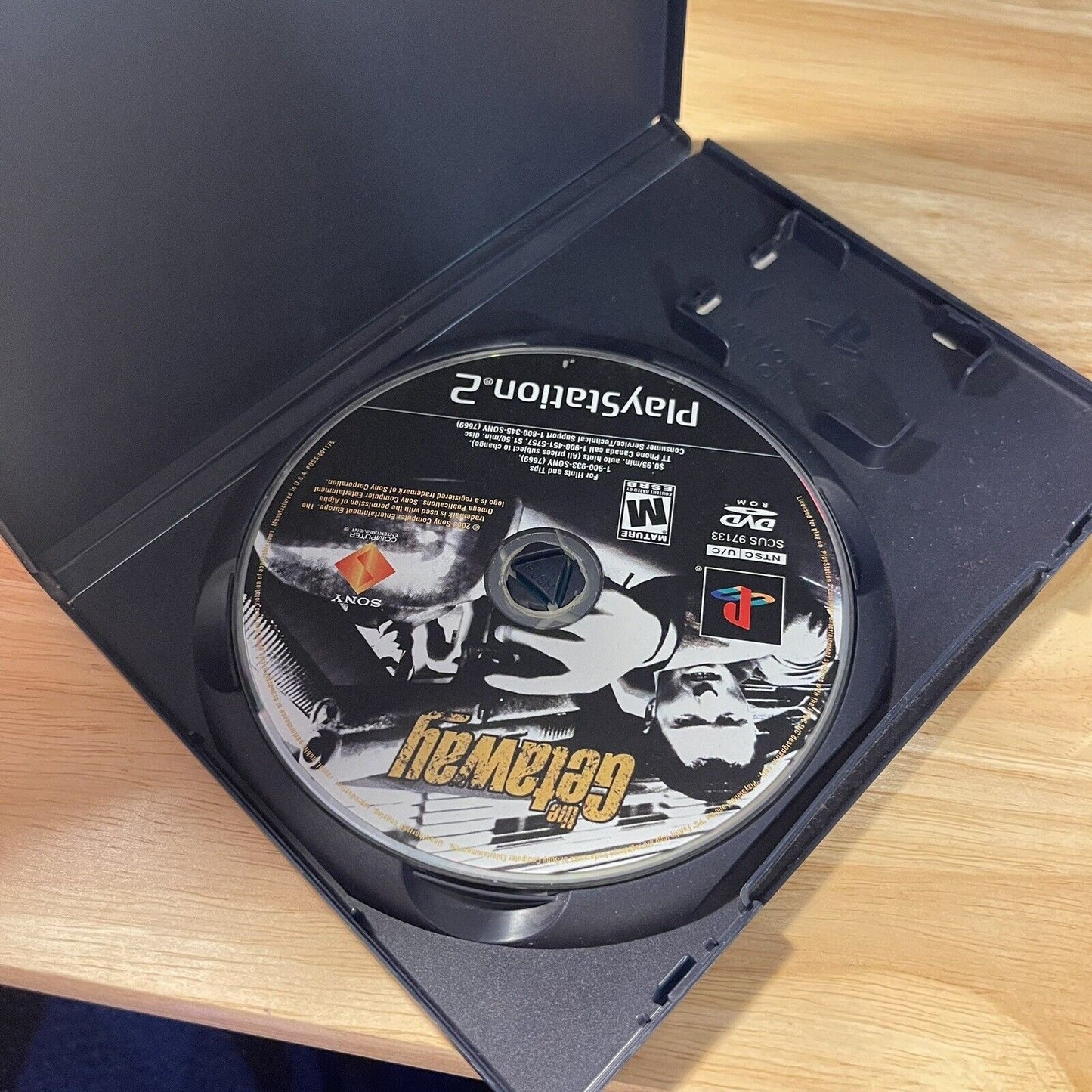 The Getaway (Sony PlayStation 2, 2003) PS2 Game Tested and Working