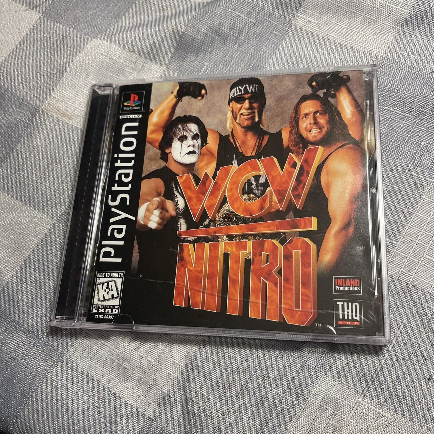 WCW Nitro (Sony PlayStation 1, 1998) PS1 Complete and Tested