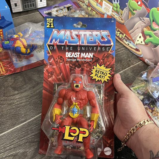 2021 MOTU Masters of the Universe Origins LOP Beast Man