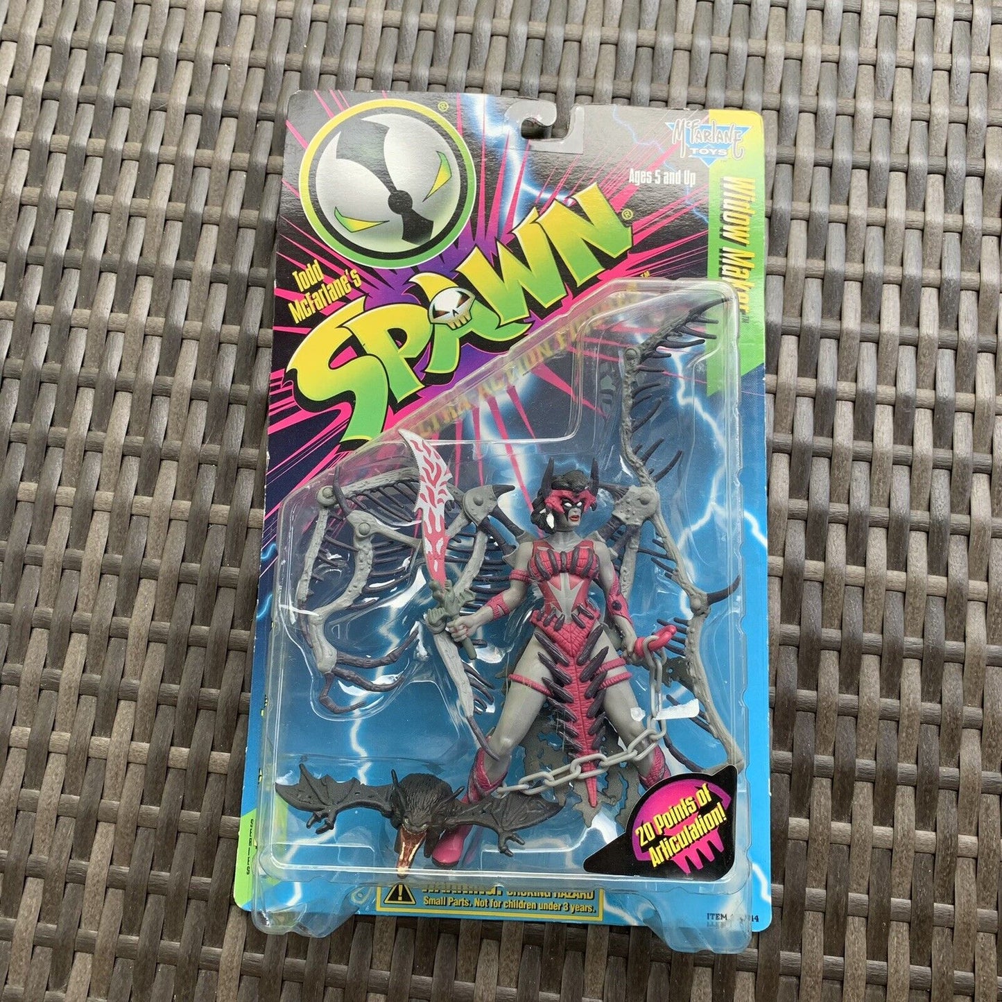 1996 McFarlane Toys "WIDOW MAKER" Spawn ULTRA-ACTION FIGURE Series 5 NEW!!!