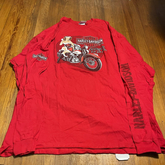Harley Davidson Long Sleeve Shirt Size 3xl