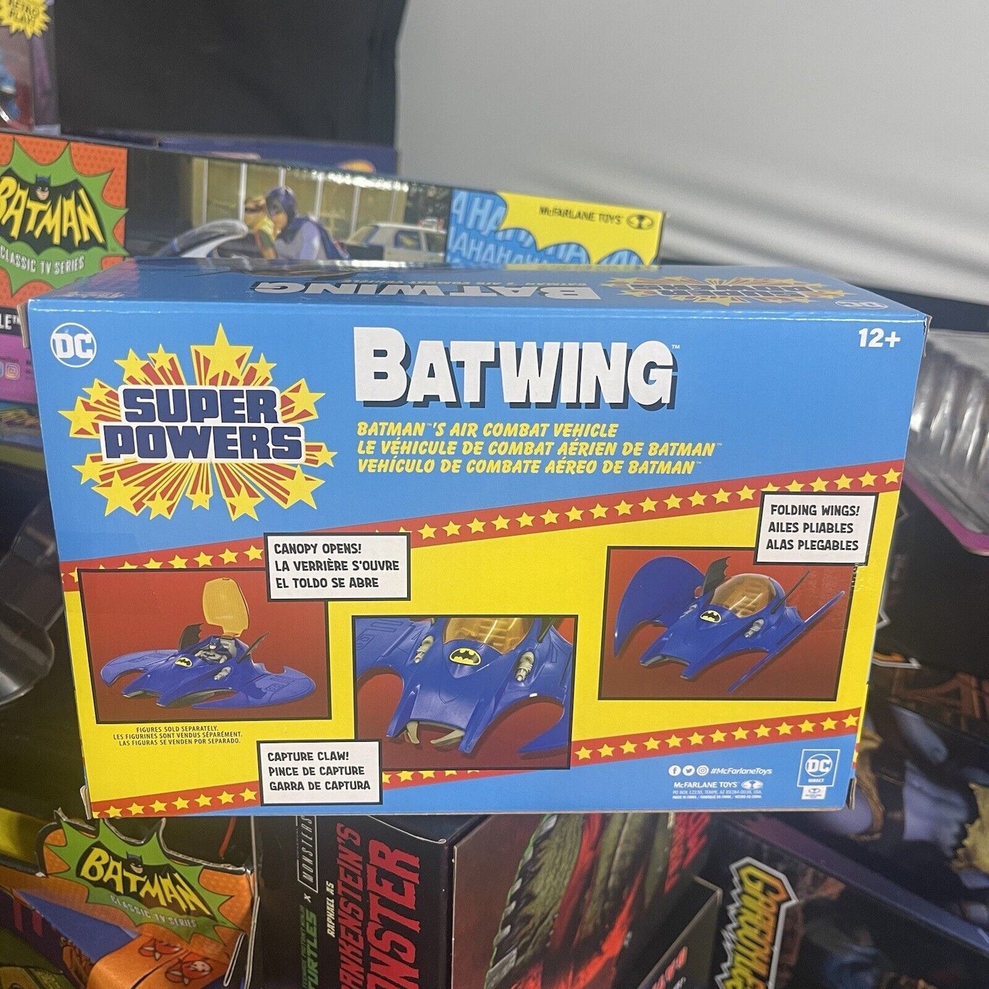 DC Direct McFarlane Toys DC Super Powers Batman BATWING Vehicle 2022 New Sealed