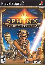 PS2 Sphinx Cursed Mummy (Sony Playstation 2 ps2) Complete